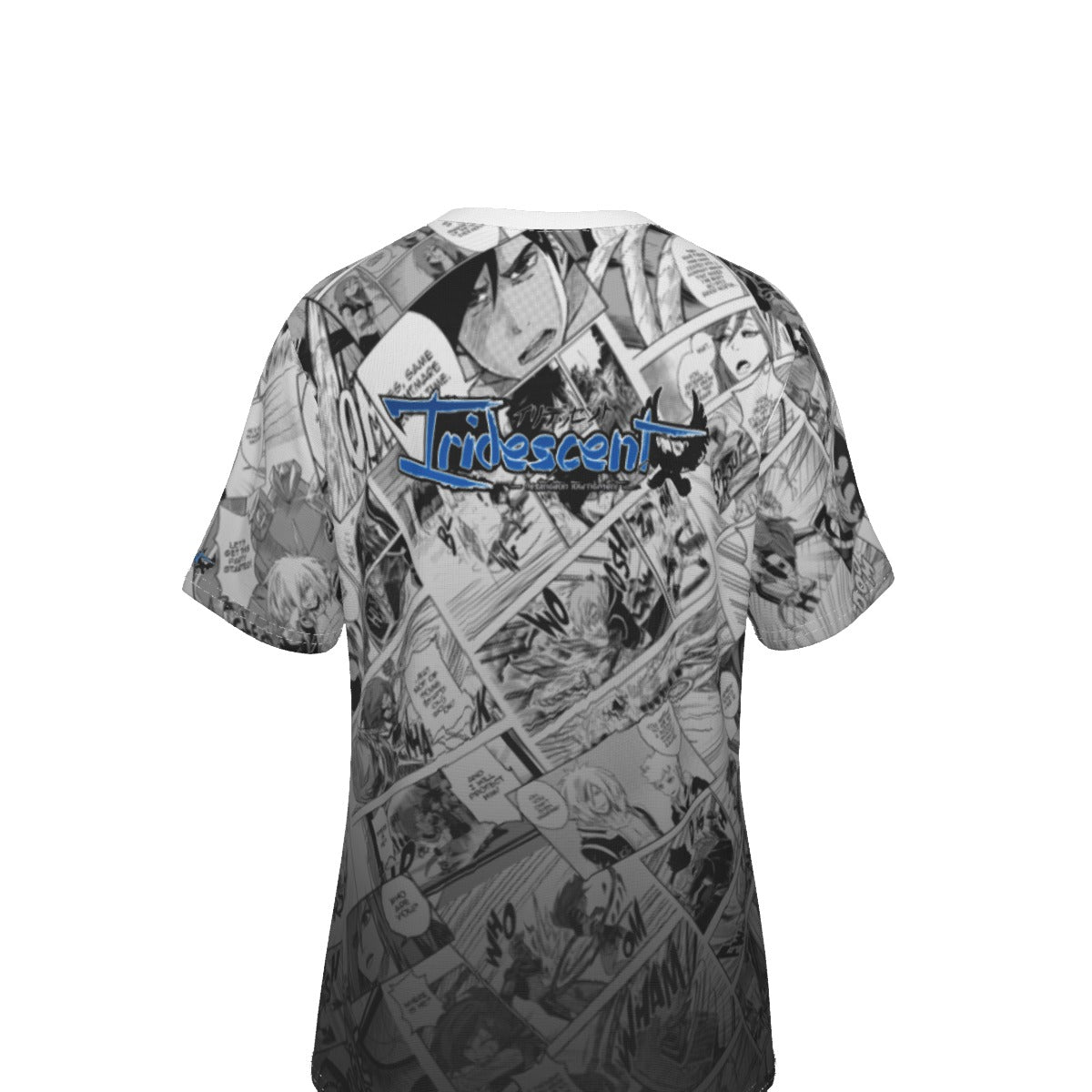 Iridescent Manga V-Neck T-Shirt