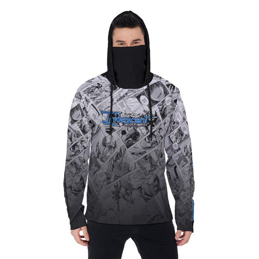 Iridescent Manga Ninja Hoodie