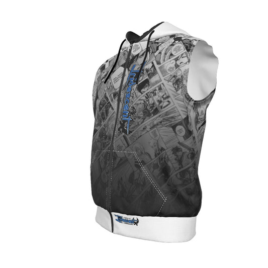 Iridescent Manga Sleeveless Hoodie